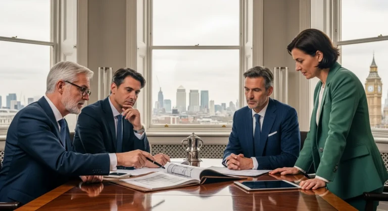 Illustration depicting the complex impact of Customs & Tariffs Post-Brexit on UK-EU Trade & Supply Chain.